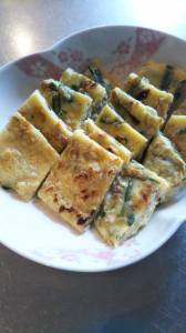 残りやさいのさくさくチヂミ