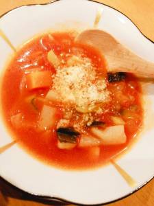 冬のミネストローネ