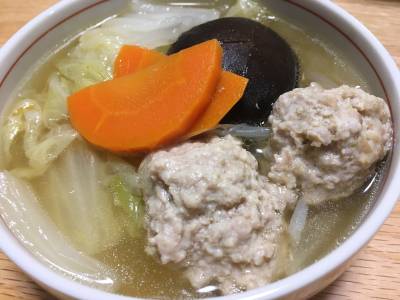 豚だんごと白菜のとろとろ煮
