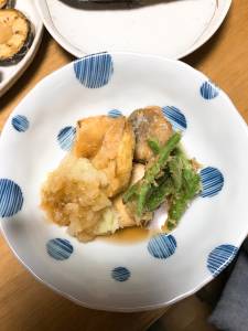 里芋の揚げだし