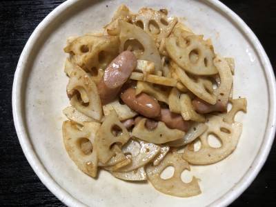 ソースれんこん