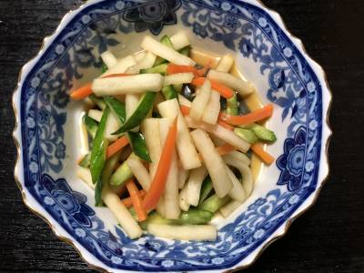 中国風紅白なます