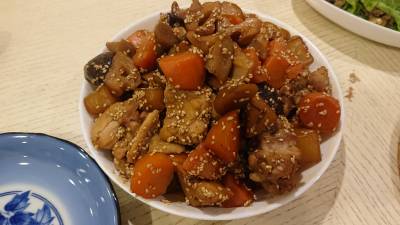 鶏肉とれんこんの田舎煮