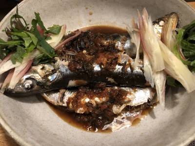青魚の梅昆布煮