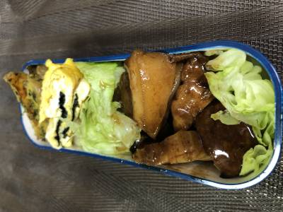 豚バラ肉の煮込み 黒酢風味