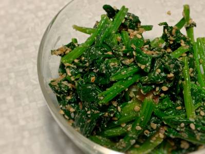 ほうれんそうのごまあえ