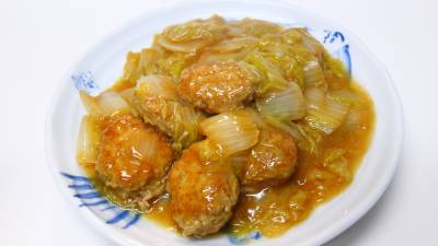 豚だんごと白菜のとろとろ煮