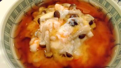 しめじと豆腐のかぶら蒸し