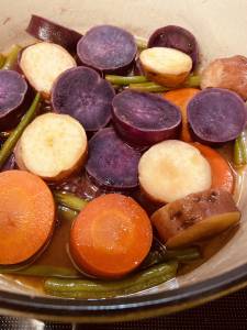 カラフル野菜のグラッセ