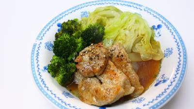 豚肉とキャベツの重ね煮