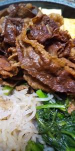 青ねぎと牛肉のすき焼き風