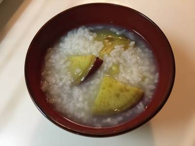 さつまいもがゆ
