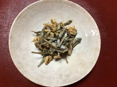 くるみ入り、キャラメル田作り