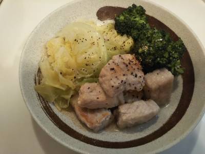 豚肉とキャベツの重ね煮