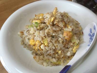 しらすの焼き飯