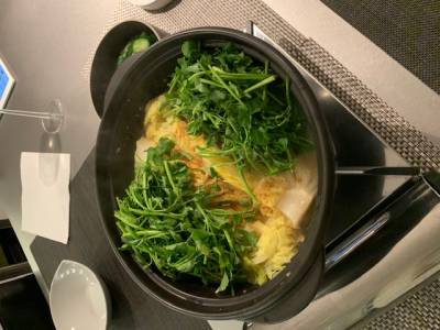 ひき肉と白菜のピリ辛鍋