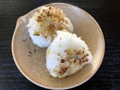 フライパン焼きおにぎり