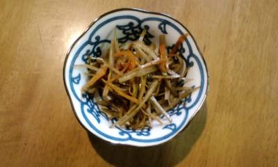 きんぴらごぼう