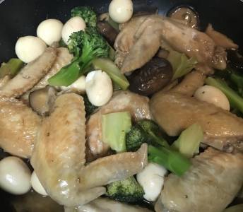 鶏手羽のはちみつじょうゆ煮