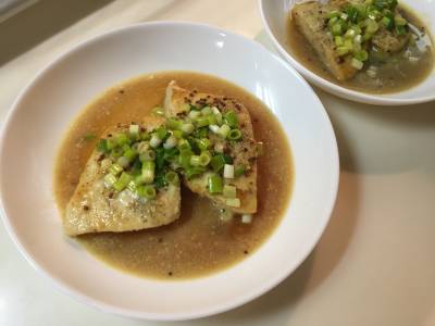 かじきの和風マスタードソース