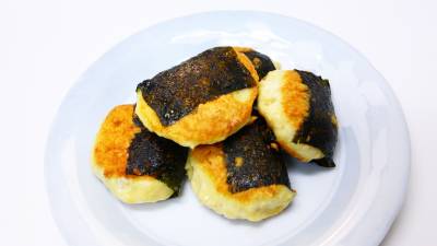 鶏つくねの磯辺焼き