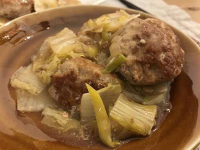 豚だんごと白菜のとろとろ煮