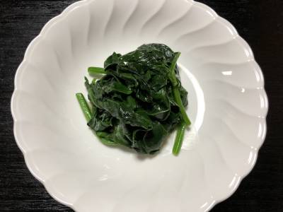 ほうれんそうのソテー