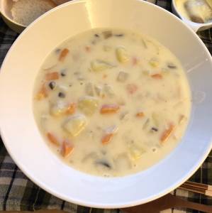 秋野菜のミルクシチュー