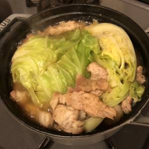 豚肉とキャベツの重ね煮