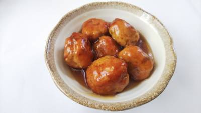 肉だんごの甘酢あん
