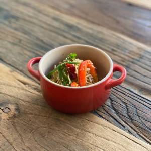 切り干し大根のガーリック塩炒め