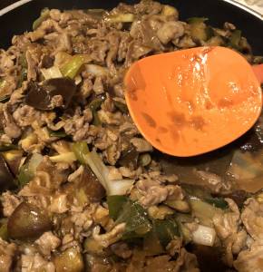 チャーシューなす