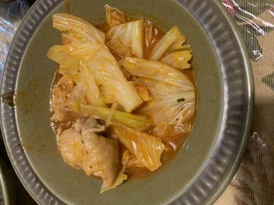 トマトとチキンの煮込み