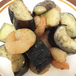 なすのえびマヨ