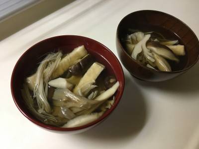 きのこ汁