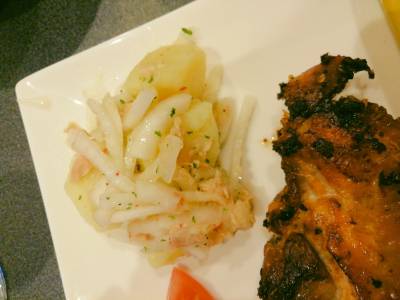 新じゃがと新たまねぎのサラダ