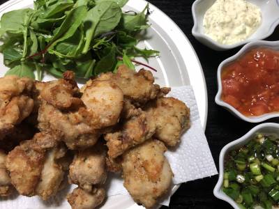 カリカリジューシー塩から揚げ