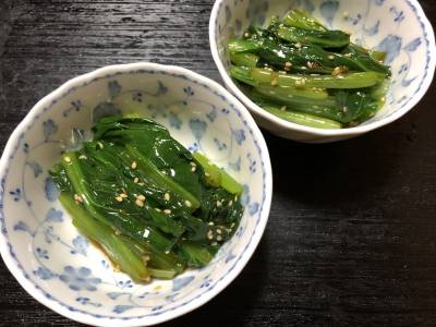 青菜のナムル
