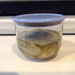 ふっくらかきのごま油漬け