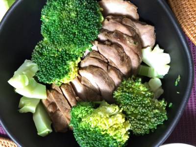 ゆで豚の香りづけ