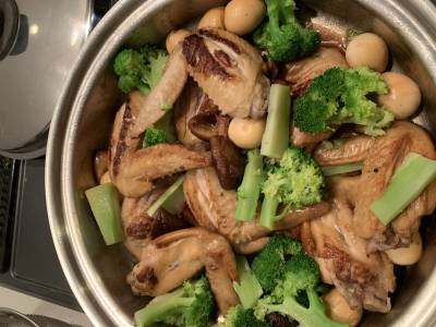 鶏手羽のはちみつじょうゆ煮