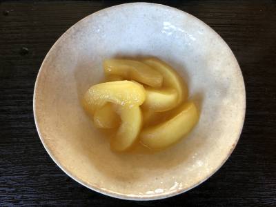 りんごのソテー