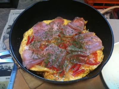 バスク風オムレツ