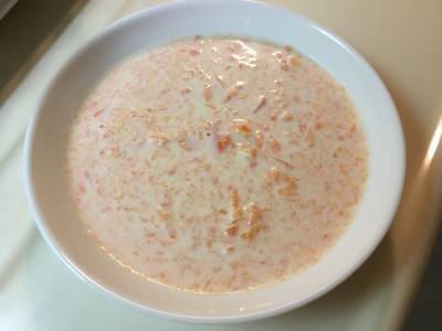 にんじんのポタージュ