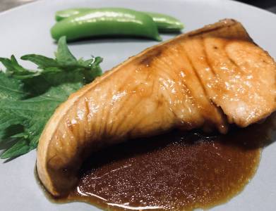 ぶりの照り焼き