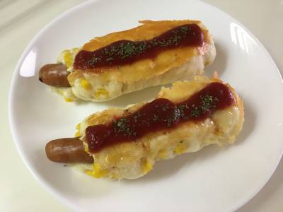 パリパリチーズウインナーロール