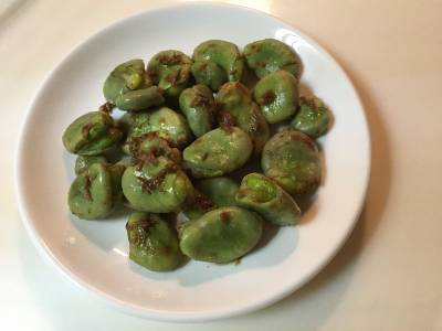 そら豆のおつまみ2種