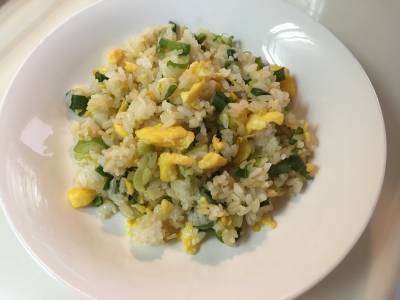 青ねぎチャーハン