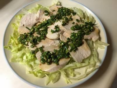 かんたん蒸し鶏