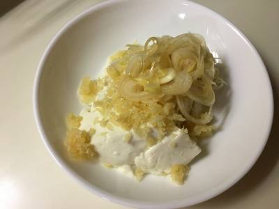 あったかたぬき豆腐